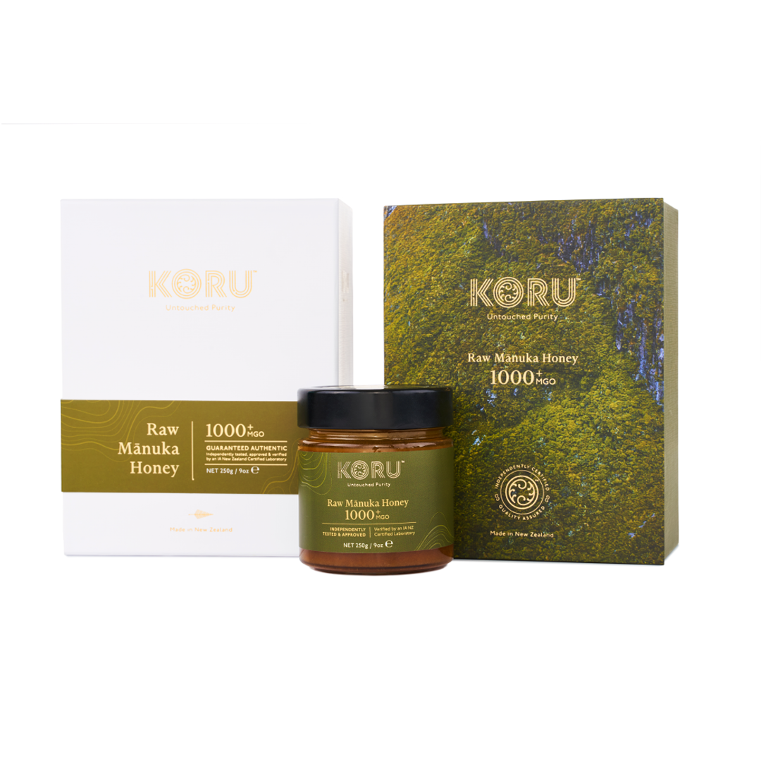 KORU Manuka Honey MGO 1000+ | UMF 22+ | 250g