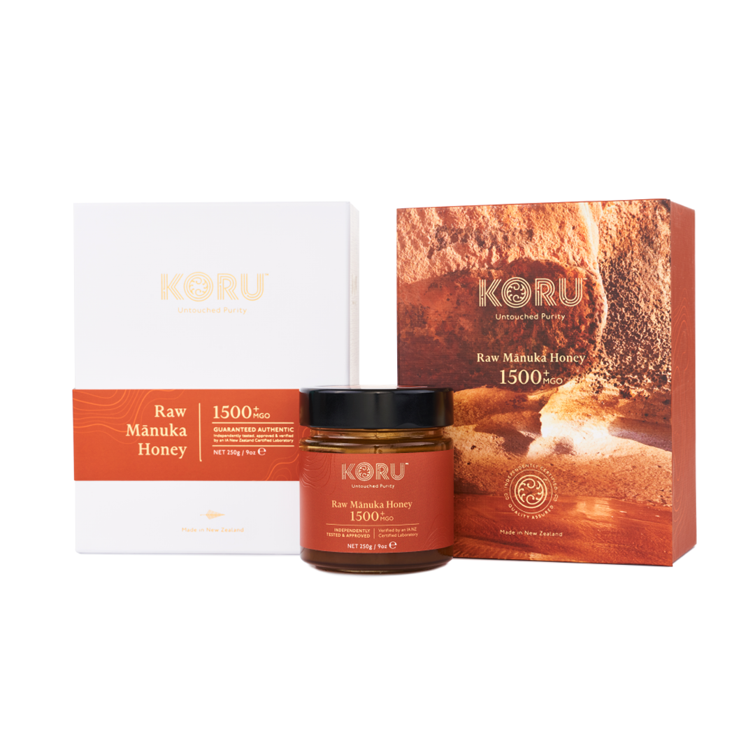 KORU Manuka Honey MGO 1500+ | UMF 29+ | 250g