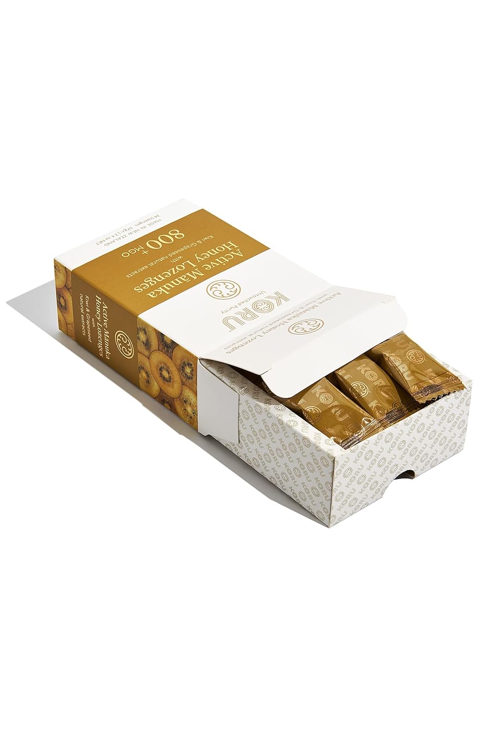 KORU Manuka Honey Lozenges with Kiwi & Grapeseed Extracts (MGO 800+)