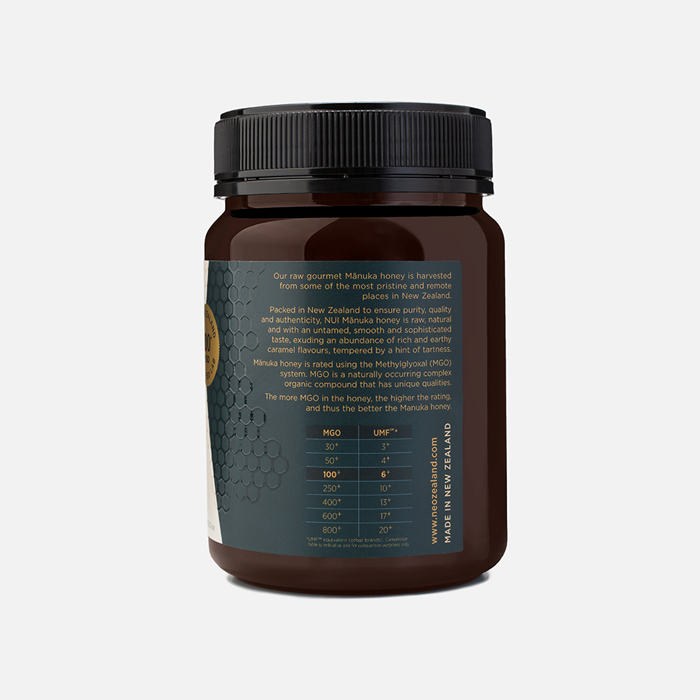 NUI Manuka Honey MGO 100+ | UMF 6+ | 1kg