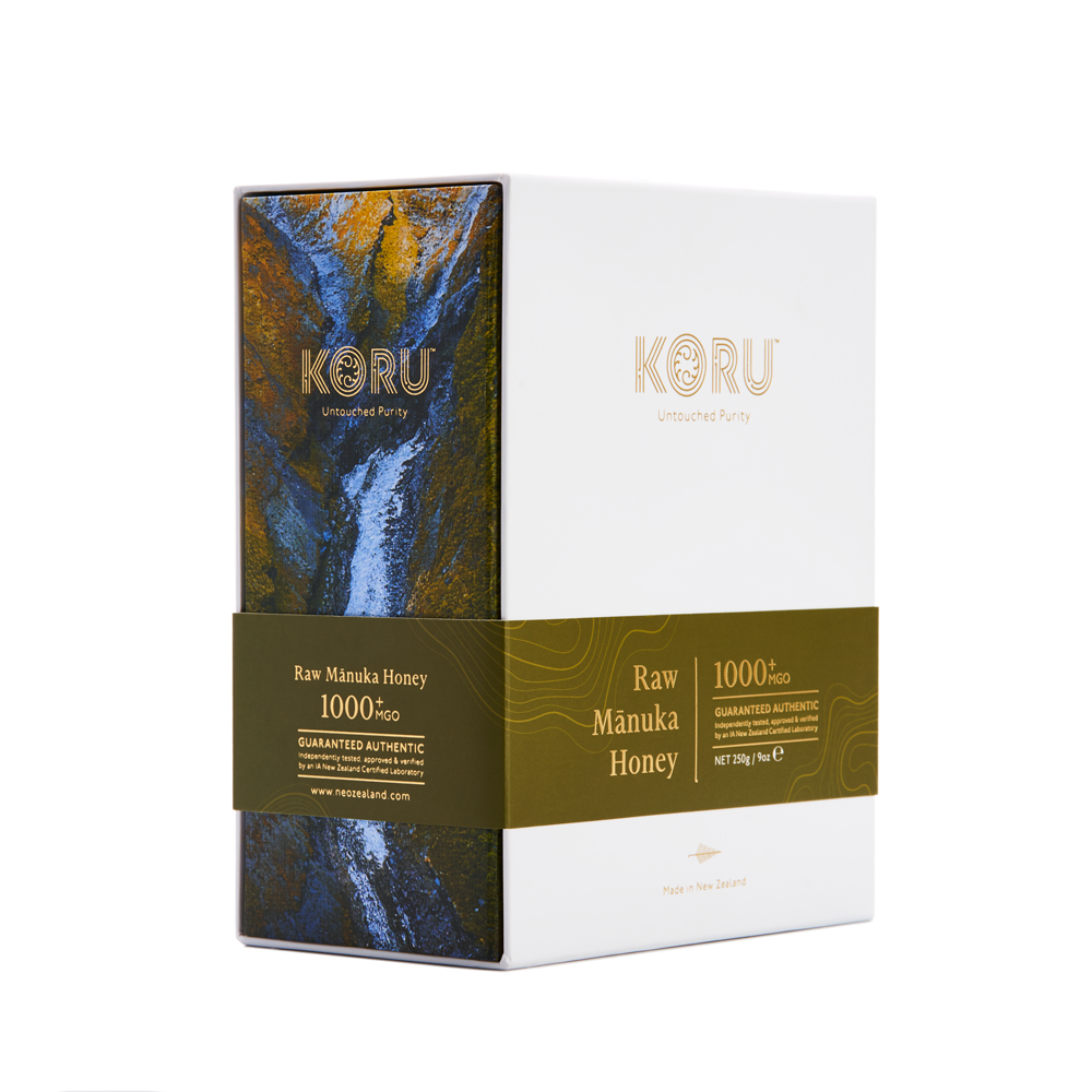 KORU Manuka Honey MGO 1000+ | UMF 22+ | 250g