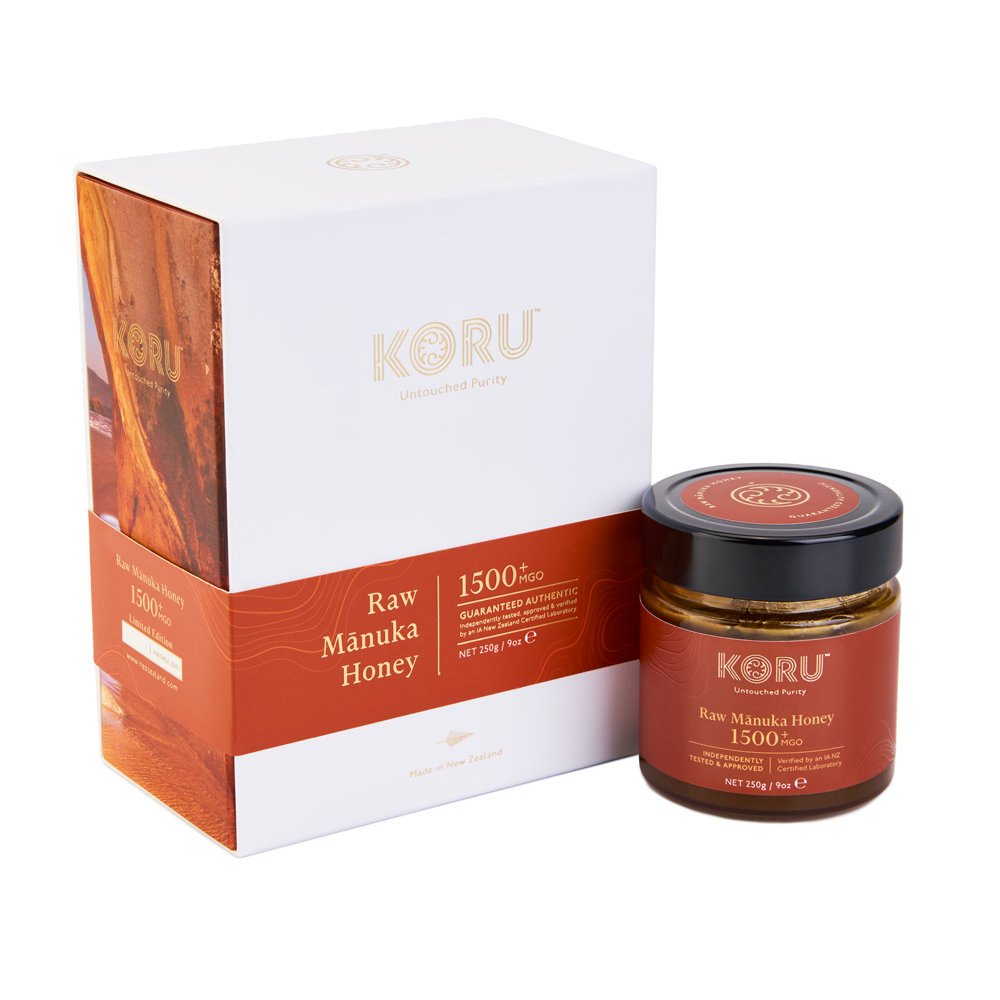 KORU Manuka Honey MGO 1500+ | UMF 29+ | 250g