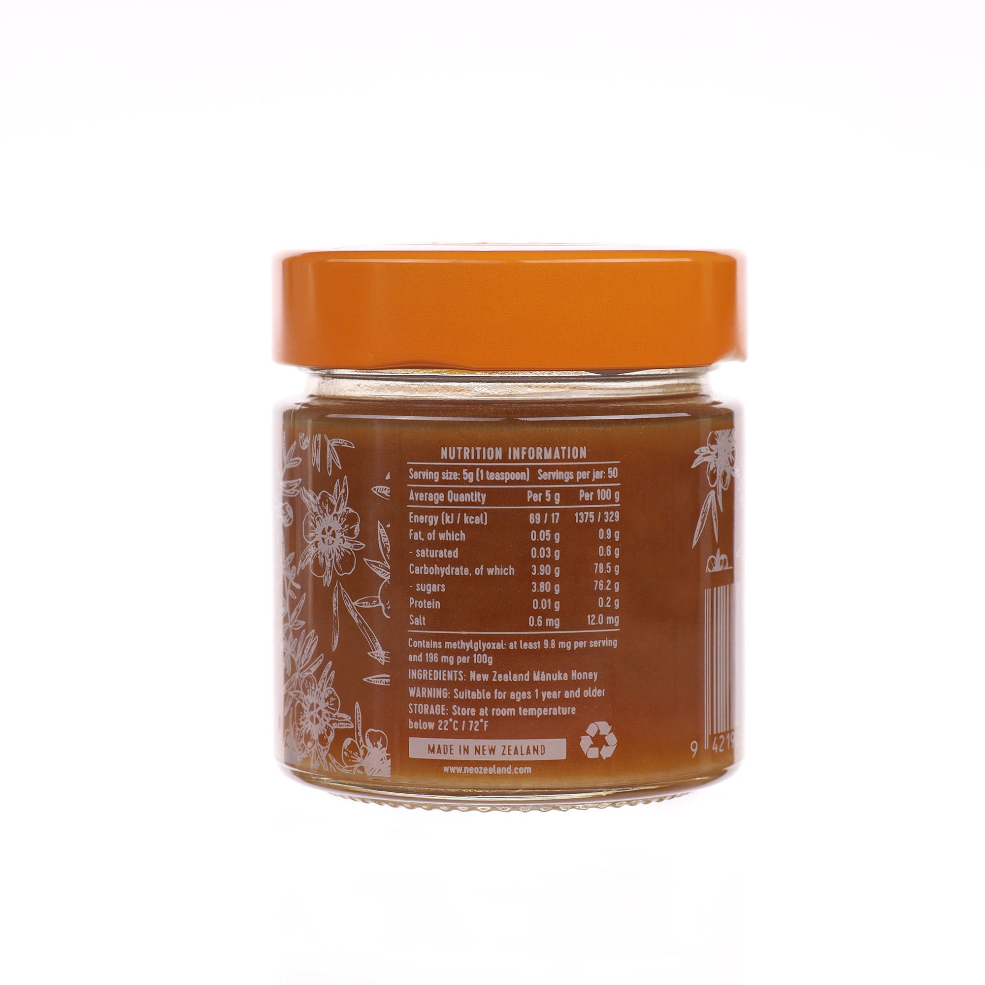 KORU Manuka Honey MGO 1959+ | UMF 33+ | 250g (WORLD FIRST)
