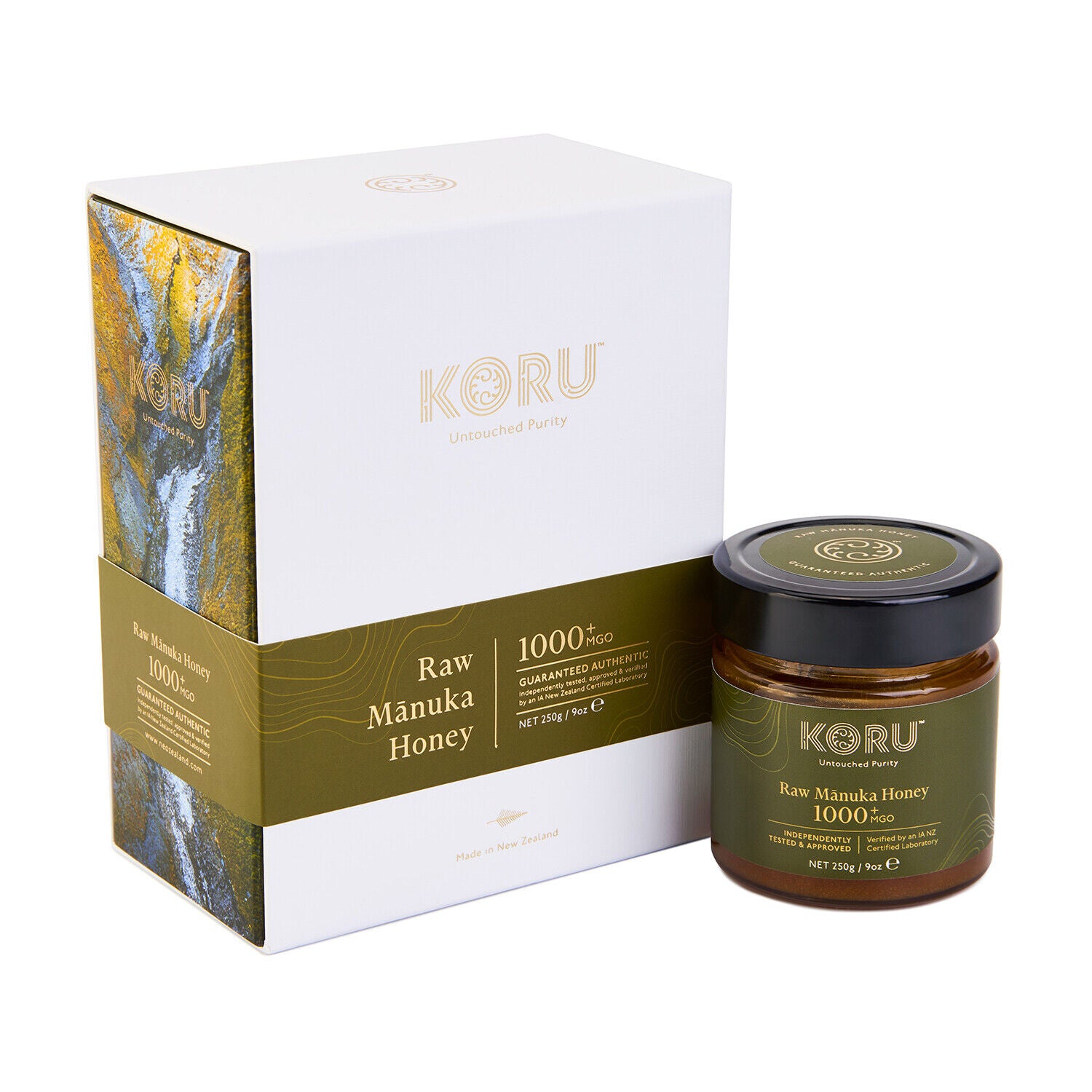 KORU Manuka Honey MGO 1000+ | UMF 22+ | 250g