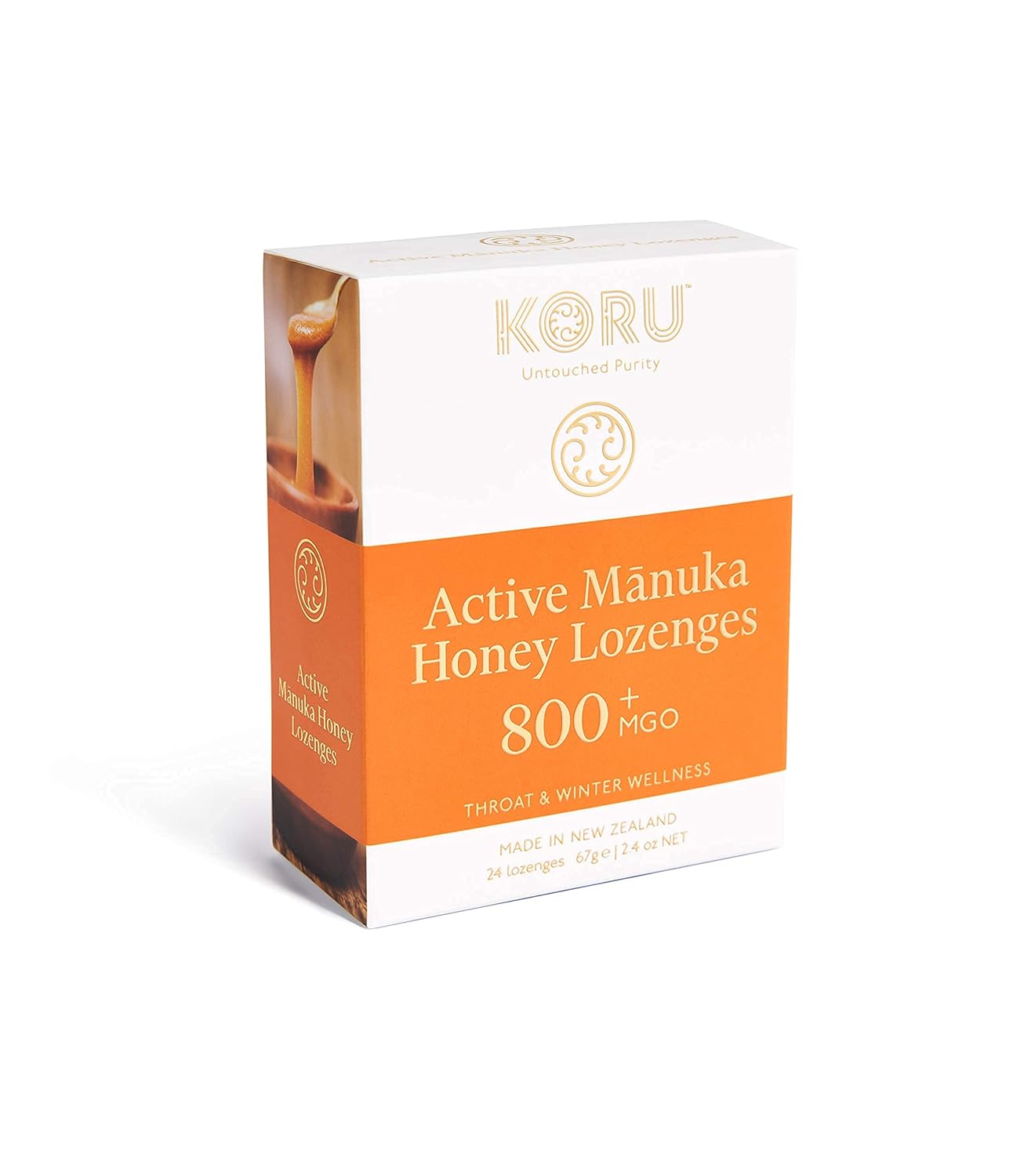 KORU Raw Manuka Honey Lozenges (MGO 800+) | NO Sugar Added