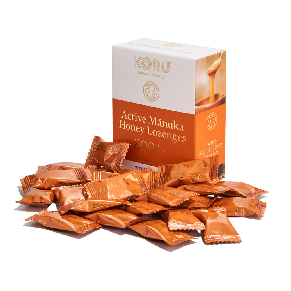 KORU Raw Manuka Honey Lozenges (MGO 800+) | NO Sugar Added